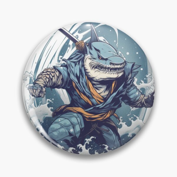 Item preview, Ccc3c_Samurai Shark_02 designed and sold by CritterCuties.
