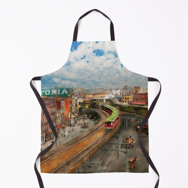 Item preview, City - NY - Chatham Square 1900 designed and sold by Mike Savad Photography.
