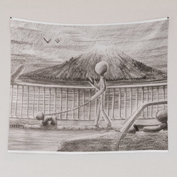 Item preview, Artwork "Stickman World" designed and sold by PlumeTV.