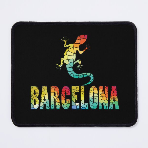 Artikelvorschau, Barcelona spain mosaic lizard entworfen und verkauft von Donutlovers.