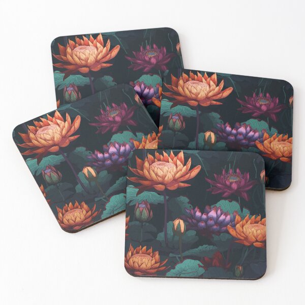 Item preview, Serenity Blooms: Water Lily Pattern designed and sold by Sleeygoy.