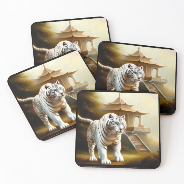 Item preview, Chinese White Tiger (35) designed and sold by CrankyOldDude.