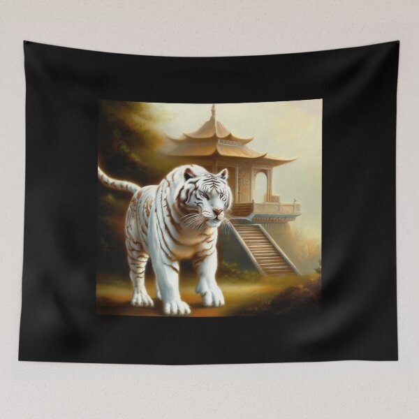 Item preview, Chinese White Tiger (35) designed and sold by CrankyOldDude.