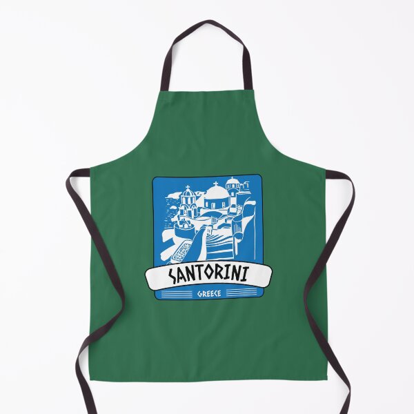 Item preview, Santorini island cityscape souvenir in Greece designed and sold by Donutlovers.