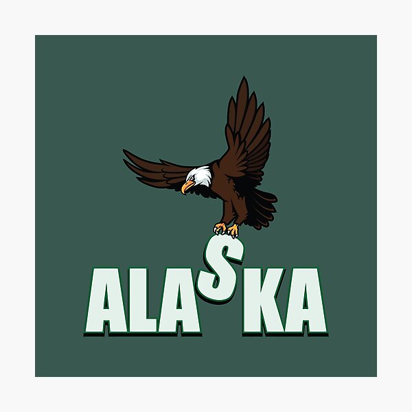Item preview, Alaska state bald eagle bird  designed and sold by Donutlovers.
