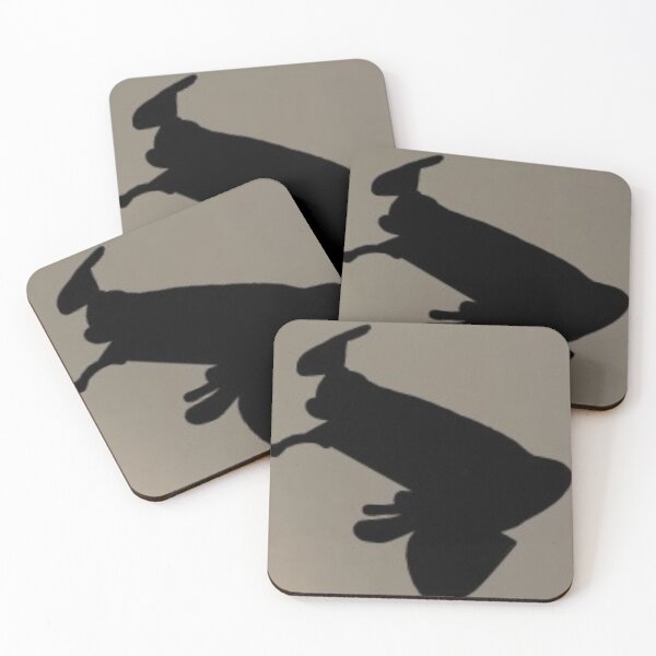 Item preview, Silhouette Jumping Deer designed and sold by joelle1724.
