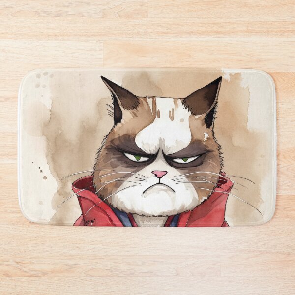 Item preview, Bored Samurai Geisha Cat designed and sold by SamuraiCats.