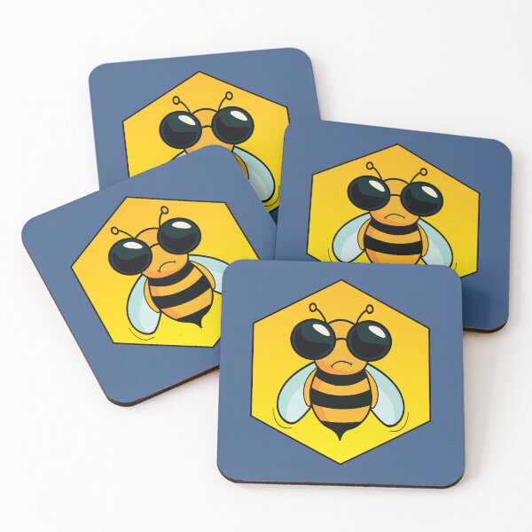Item preview, Funny bumble bee with sunglasses  designed and sold by Donutlovers.