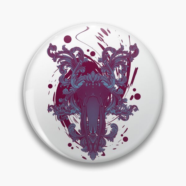 Item preview, Аcanthus Goat Skull designed and sold by PVSKI.