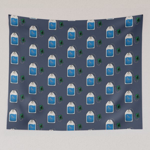 Item preview, Funny seal swimming in a tea bag designed and sold by Donutlovers.