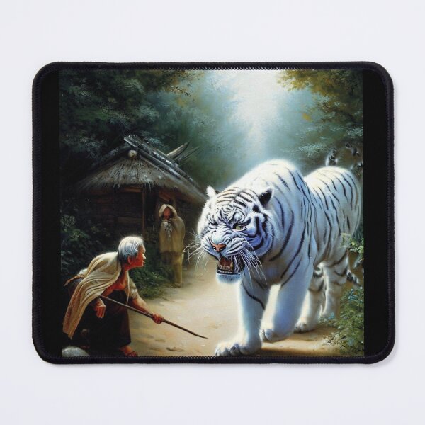 Item preview, Chinese White Tiger (36) designed and sold by CrankyOldDude.