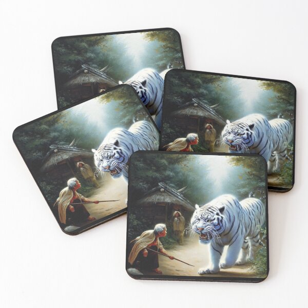 Item preview, Chinese White Tiger (36) designed and sold by CrankyOldDude.