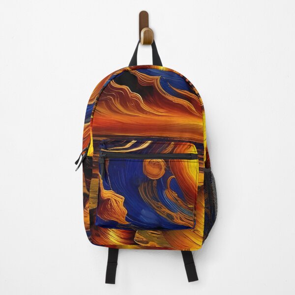 Artikelvorschau, Abstrakte Sonne, Impasto, Impasto, Ai Generated Art entworfen und verkauft von ACC .