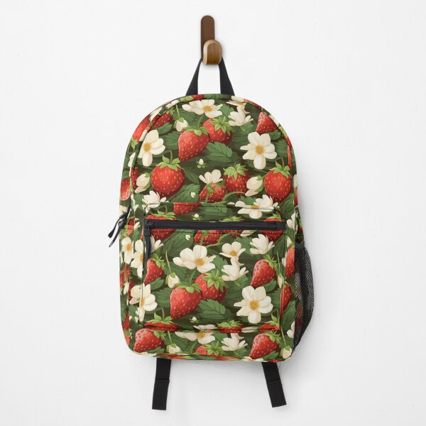 Item preview, Sweet Bliss: Blossoming Strawberry Pattern designed and sold by Sleeygoy.