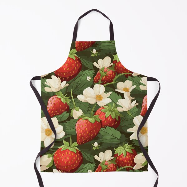 Item preview, Sweet Bliss: Blossoming Strawberry Pattern designed and sold by Sleeygoy.