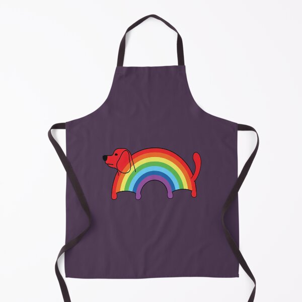 Item preview, Dachshund wiener cute rainbow arch dog  designed and sold by Donutlovers.