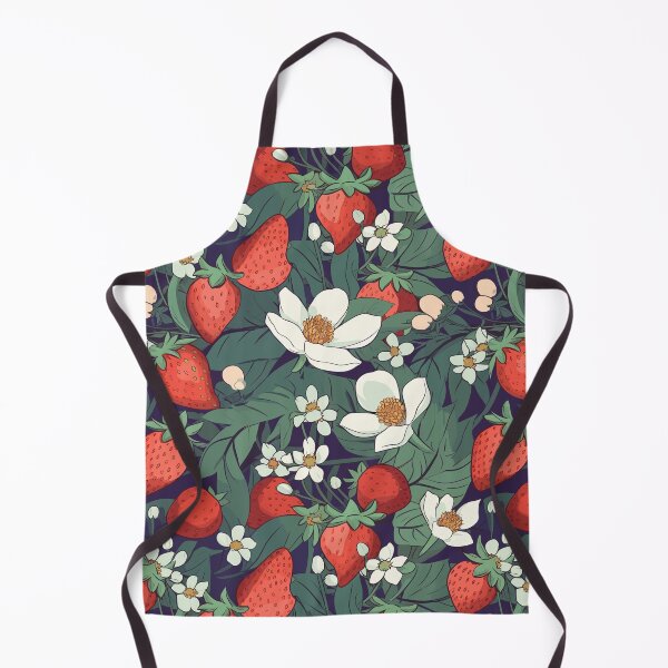 Item preview, Sweet Bliss: Blossoming Strawberry Pattern designed and sold by Sleeygoy.