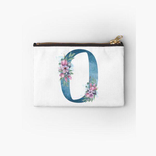 Item preview, Letter O Initial Or Monogram With Watercolor Flowers designed and sold by KreativniUm.