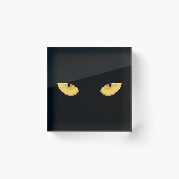 Item preview, Glowing yellow cat eyes. designed and sold by CraftCloud.
