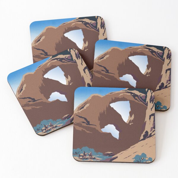 Item preview, WPA Poster—Arches National Park designed and sold by Chuck Mountain Poster Art.