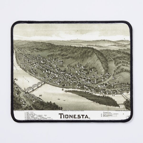 Item preview, Tionesta, Pennsylvania (1896) designed and sold by allhistory.