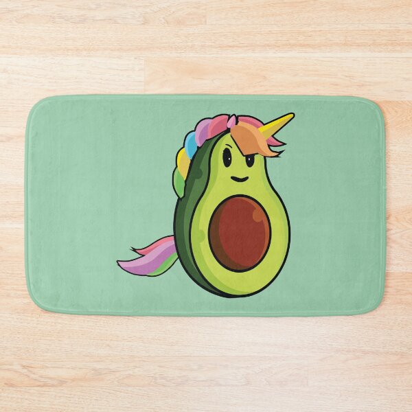 Item preview, Cute avocado colorful unicorn horse  designed and sold by Donutlovers.