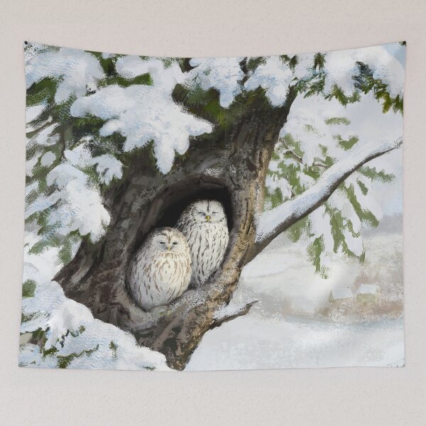 Item preview, Cosy owls designed and sold by Daniel Rodgers.