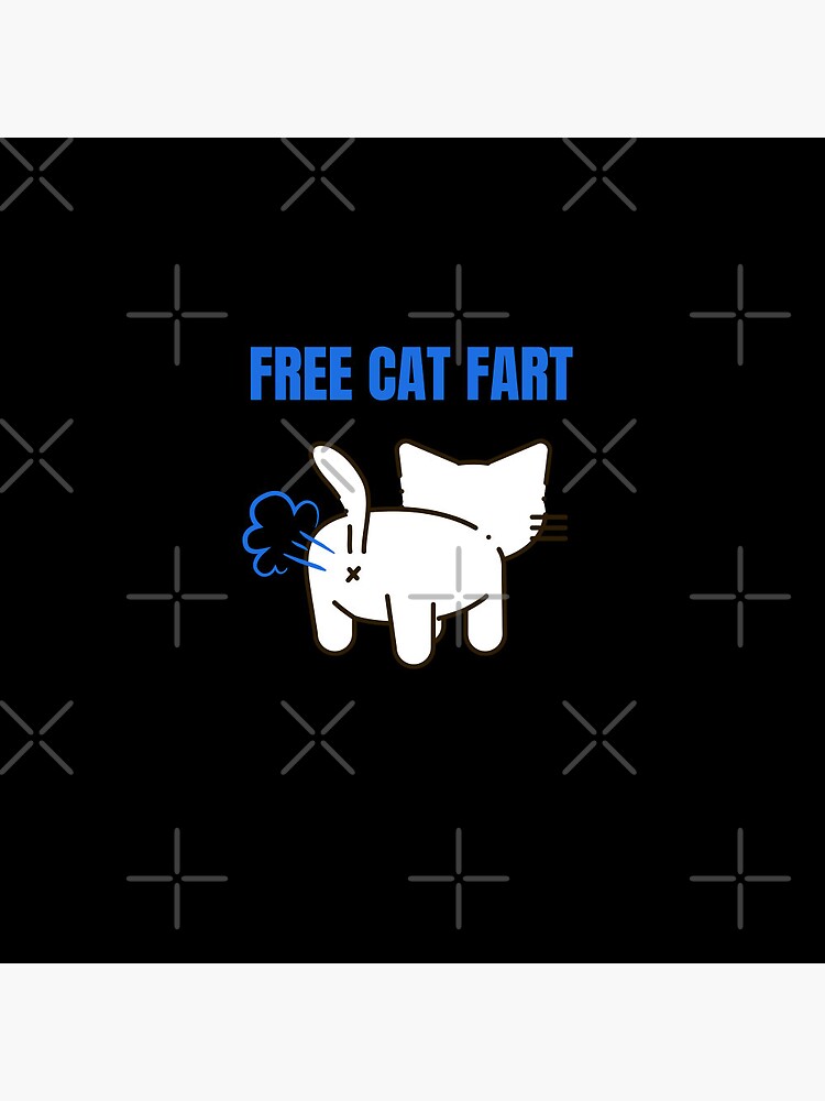 Disover Free cat fart Pin