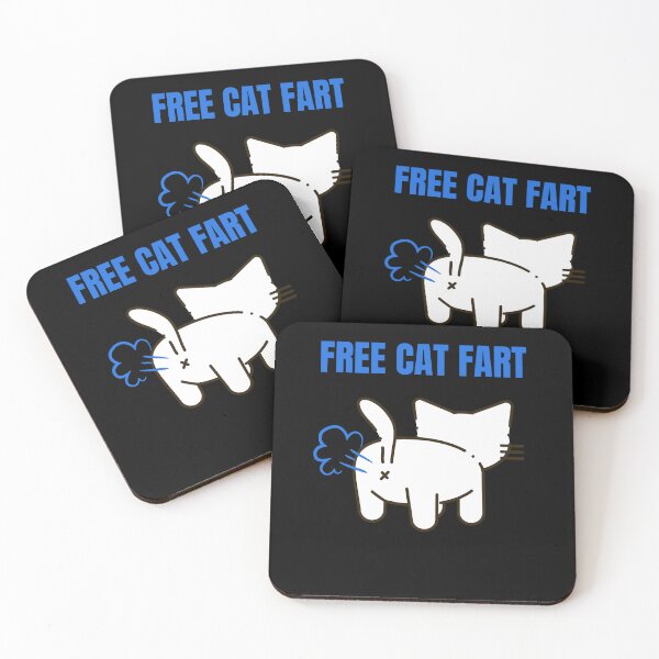 Item preview, Free cat fart designed and sold by Tw1nsAIArt.