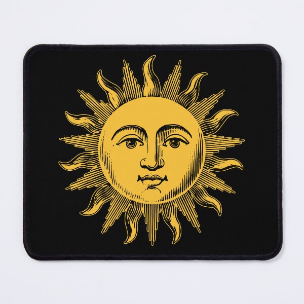 Item preview, Golden Happy Sun Face designed and sold by avperth.