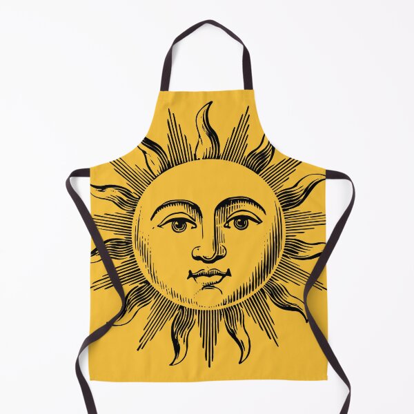 Item preview, Golden Happy Sun Face designed and sold by avperth.