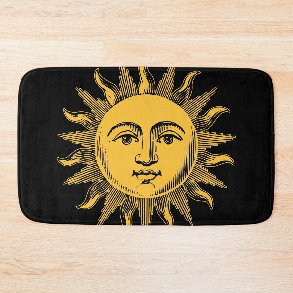 Item preview, Golden Happy Sun Face designed and sold by avperth.