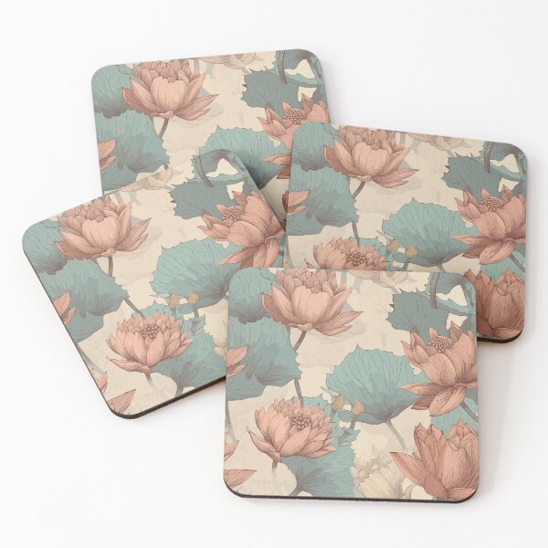 Item preview, Serenity Blooms: Water Lily Pattern designed and sold by Sleeygoy.