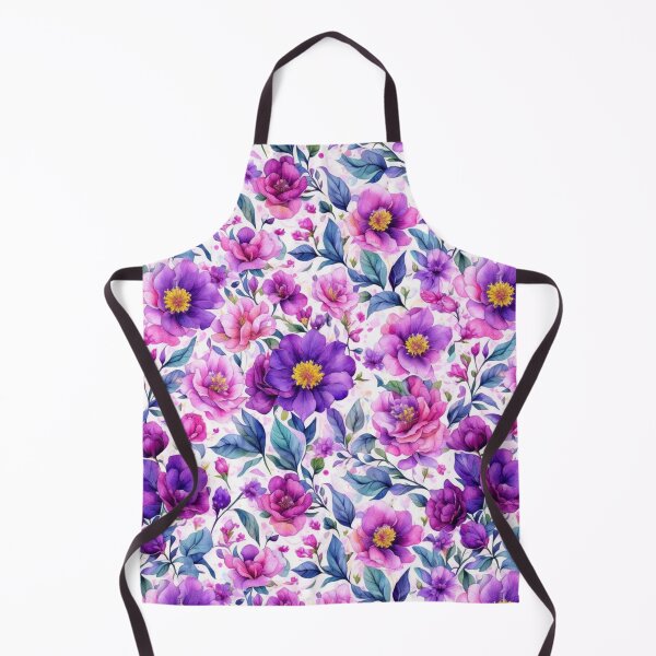 Item preview, "Magical Flora Floral Pattern: Artistic Rush of Color" designed and sold by OasisOfGraphics.