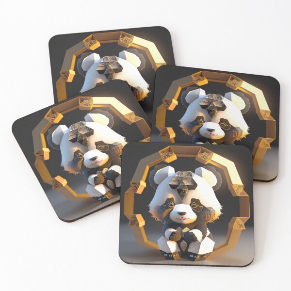 Item preview, 3D Paper Cut Panda  designed and sold by bonushoe.