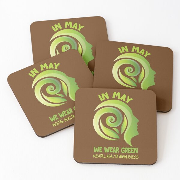 Item preview, Best Mental Health Matter Quote In May We Wear Green Mental Health Awareness designed and sold by saadabs.
