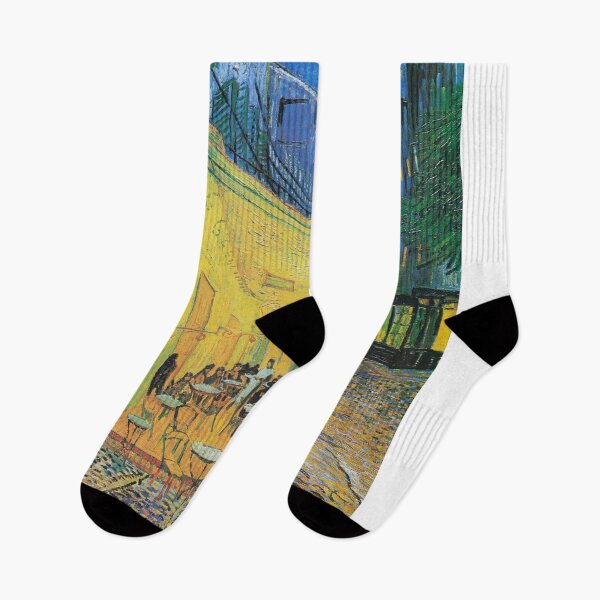 Item preview, Vincent van Gogh's Café Terrace at Night (1888) famous painting. designed and sold by leafsquare.