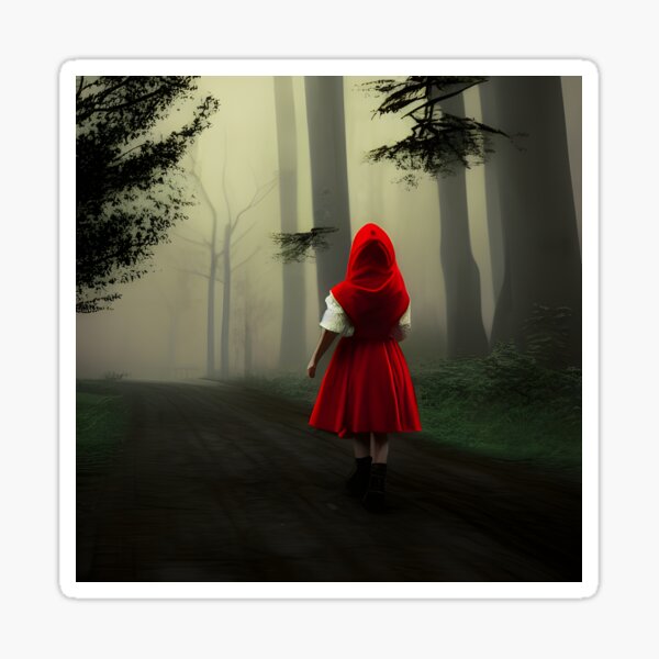 Red Riding Hood Sticker