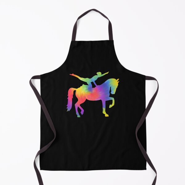 Item preview, Tie Dye Girl Vaulting Riding Equestrian Horse Girl Horseback Women Gift designed and sold by JUSTBEELEGANT.