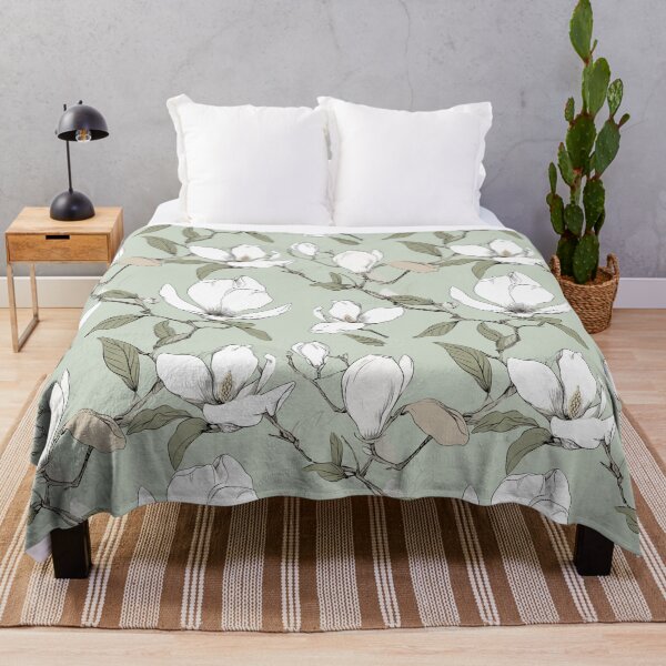 Item preview, Blooming Elegance: Magnolia Blossom Pattern designed and sold by Sleeygoy.