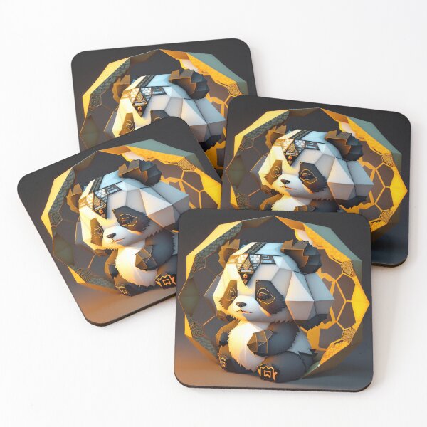Item preview, 3D Paper Cut Panda designed and sold by bonushoe.