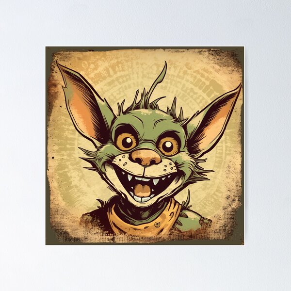 Completed Diamond Art Painting Gremlins spike and Gizmo Small