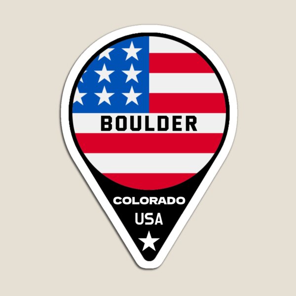 Boulder Home Magnets for Sale