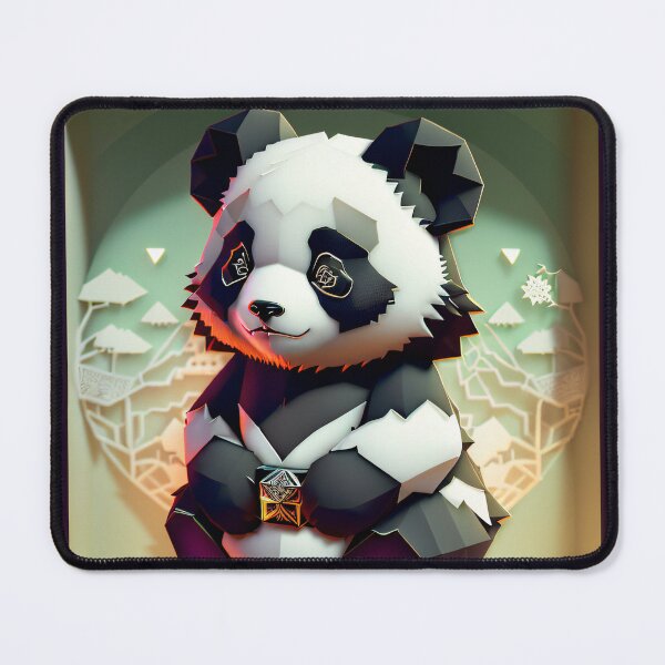 Item preview, 3D Paper Cut Panda designed and sold by bonushoe.