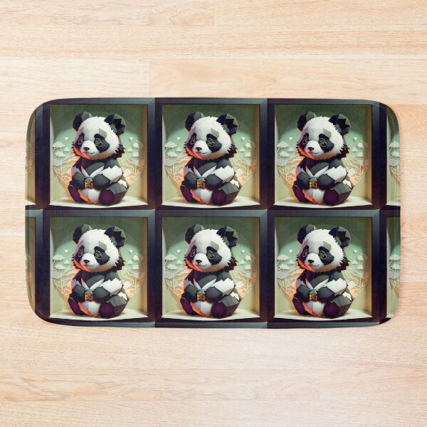 Item preview, 3D Paper Cut Panda  designed and sold by bonushoe.
