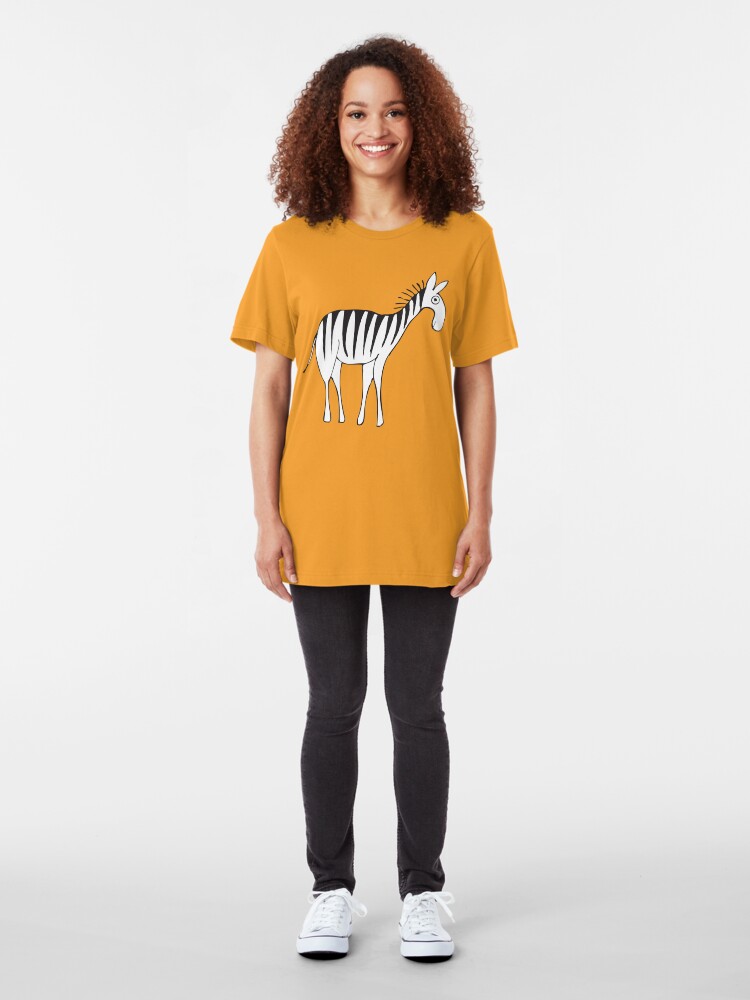 Alternate view of Zebra Tee Slim Fit T-Shirt
