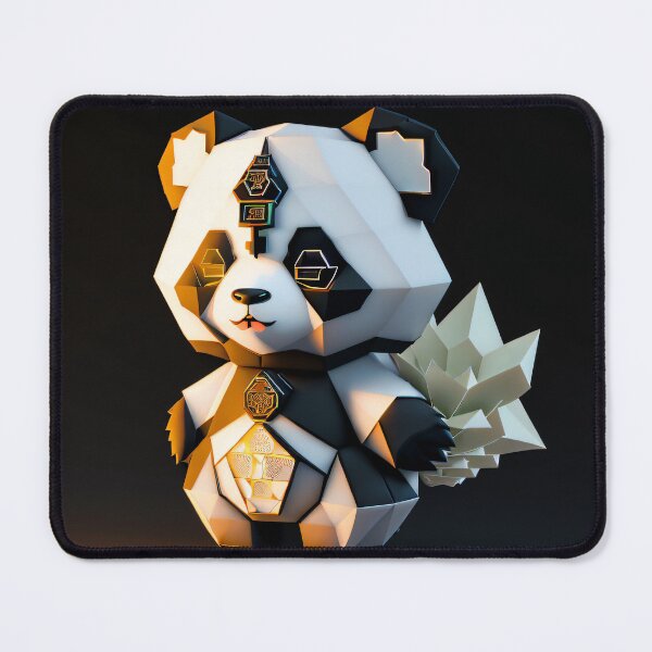 Item preview, 3D Paper Cut Panda  designed and sold by bonushoe.