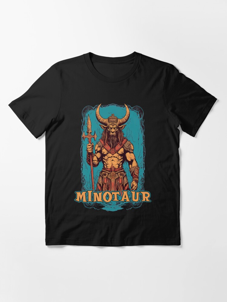 Minotaur Vintage Retro Greek Mythology Graphic | Essential T-Shirt