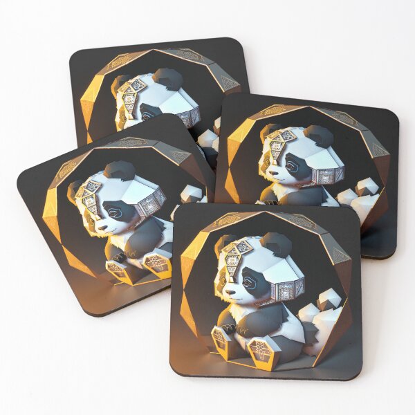 Item preview, 3D Paper Cut Panda  designed and sold by bonushoe.