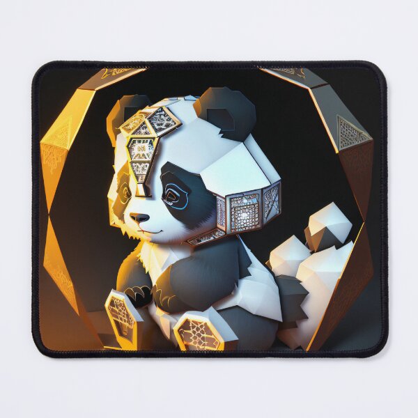 Item preview, 3D Paper Cut Panda designed and sold by bonushoe.